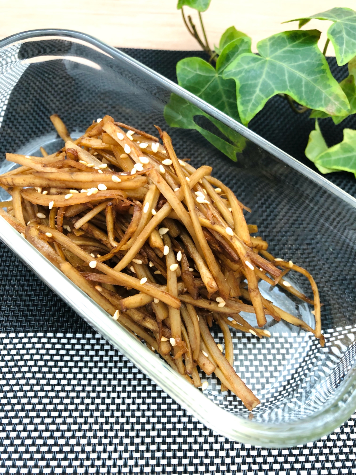 ごぼうの生姜味噌炒め 低カロリー 作り置き レシピ 作り方 By 1ダイエット料理 楽天レシピ