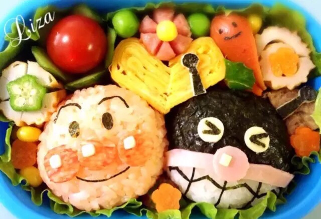 キャラ弁☆アンパンマン&バイキンマン