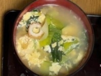 ふわふわ卵のスープ