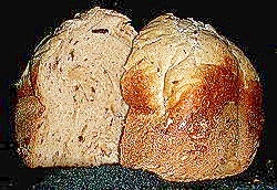 カルピスｄｅふんわり・湿とりレーズン食パン