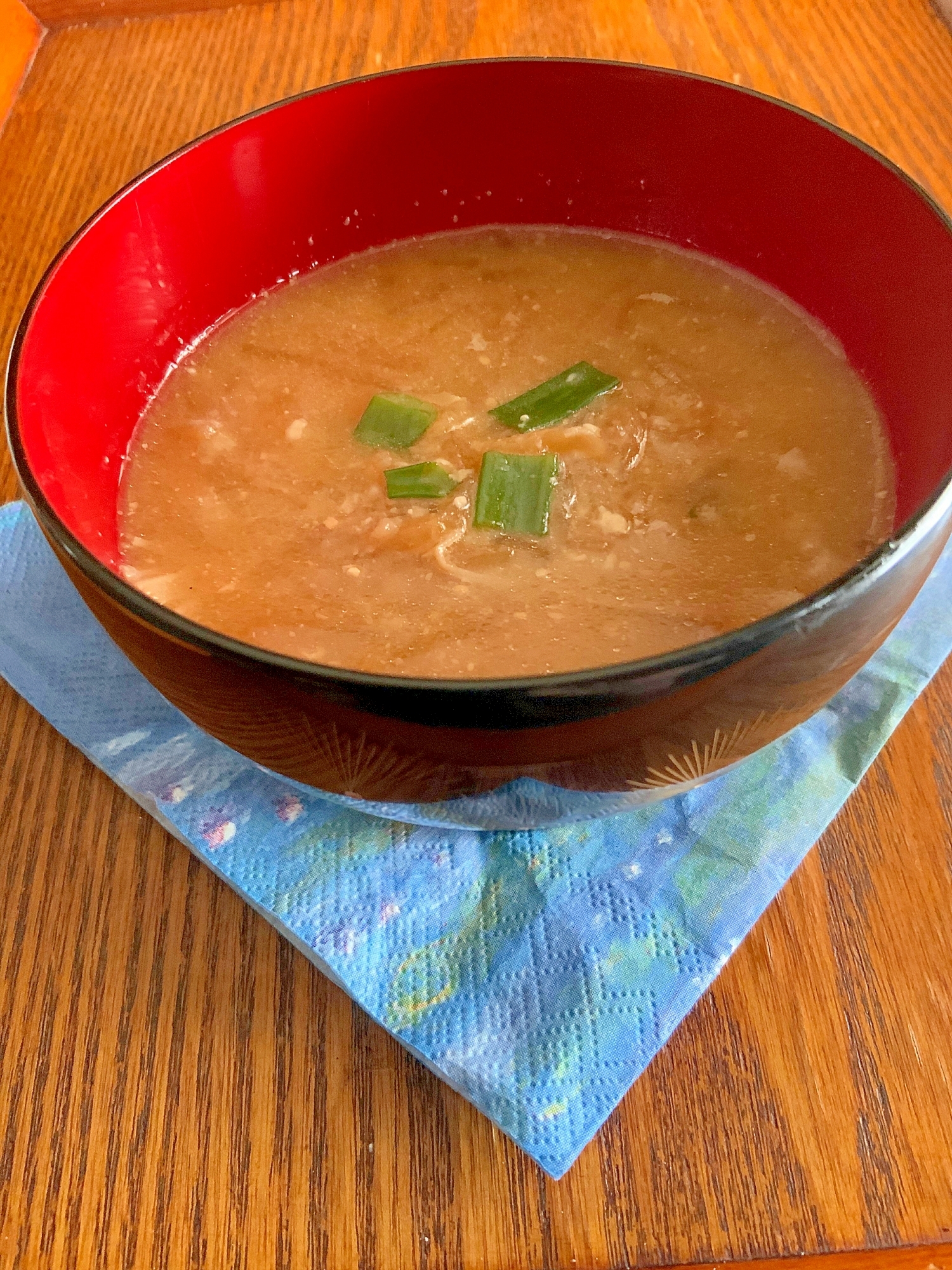 中華ふう♪切り干し大根のお味噌汁