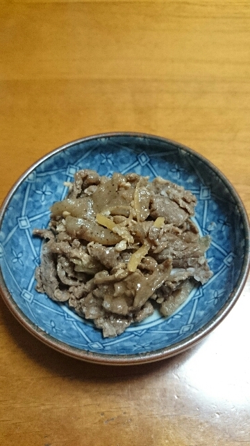 牛肉と蒟蒻のしぐれ煮風♪