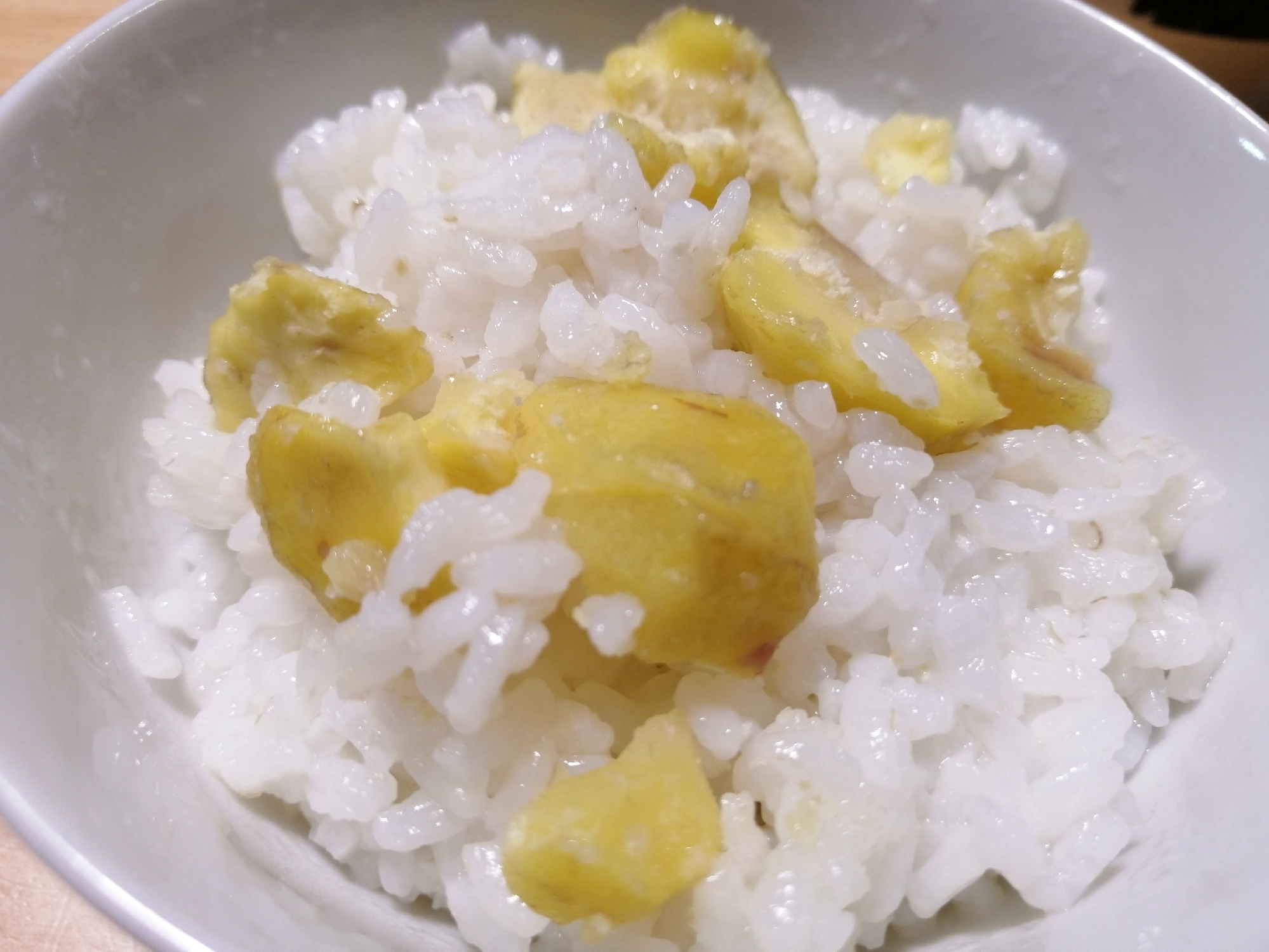 ちょっとだけ栗ごはん