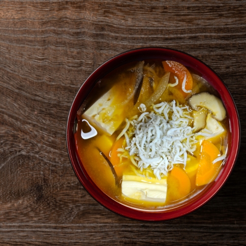 シャランララランラヘイヘヘーイ波っ子絹の味噌汁☆࿐