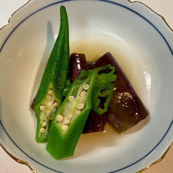 なすの煮びたし 焼き万願寺とうがらしとオクラ添え レシピ 作り方 By Bebe2936 楽天レシピ なすの煮びたし 焼き万願寺とうがらしとオクラ添え レシピ 作り方 By Bebe2936 楽天レシピ