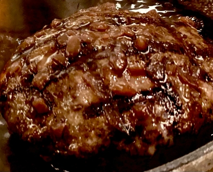 豚挽き肉で☆しっとりハンバーグ