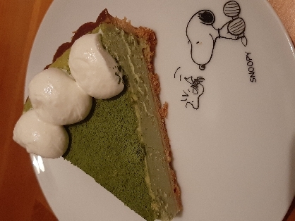 和スイーツ♡抹茶のベイクドチーズケーキ