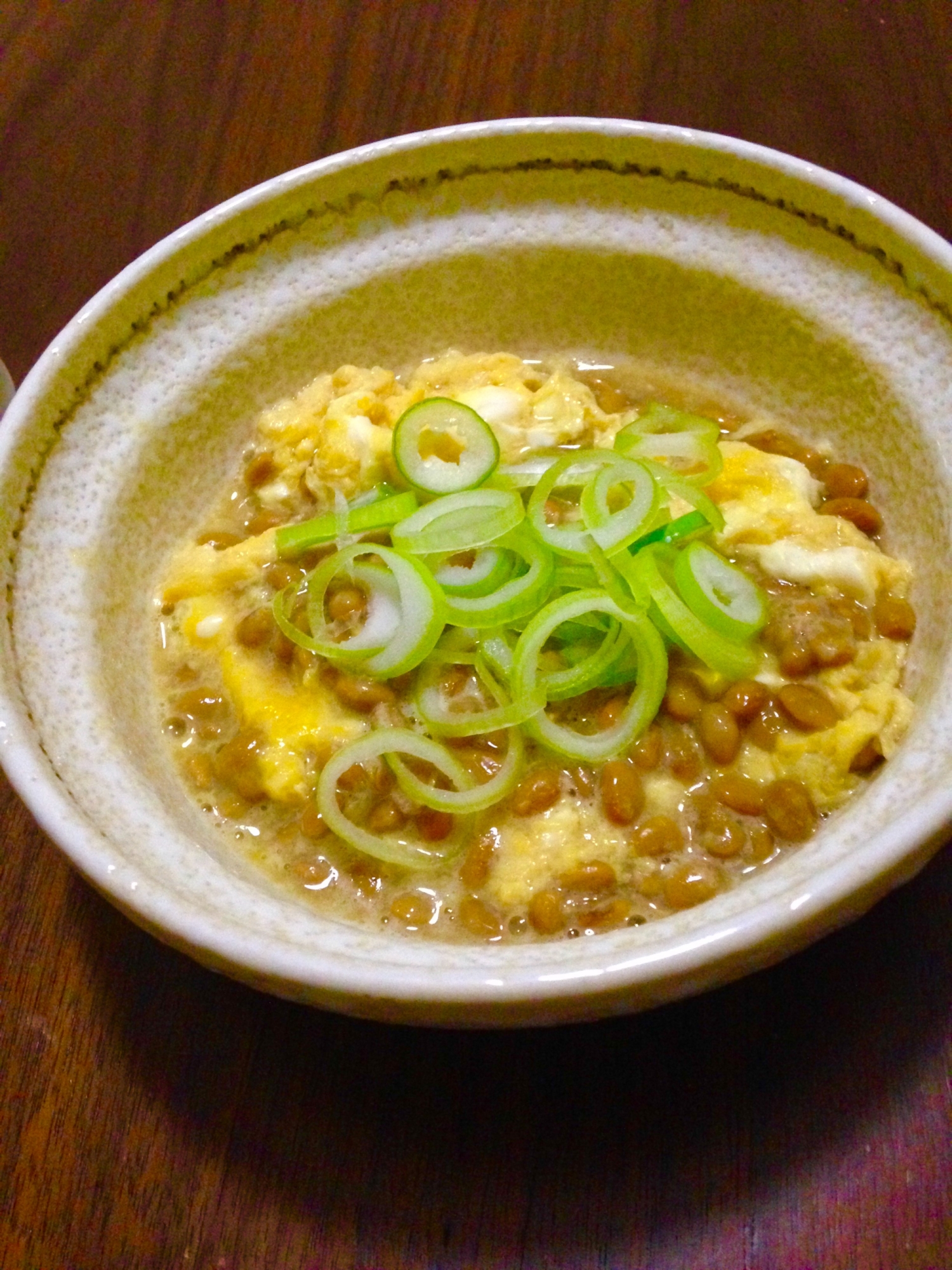 おつまみに♪おかずに♪納豆のトロトロ卵とじ