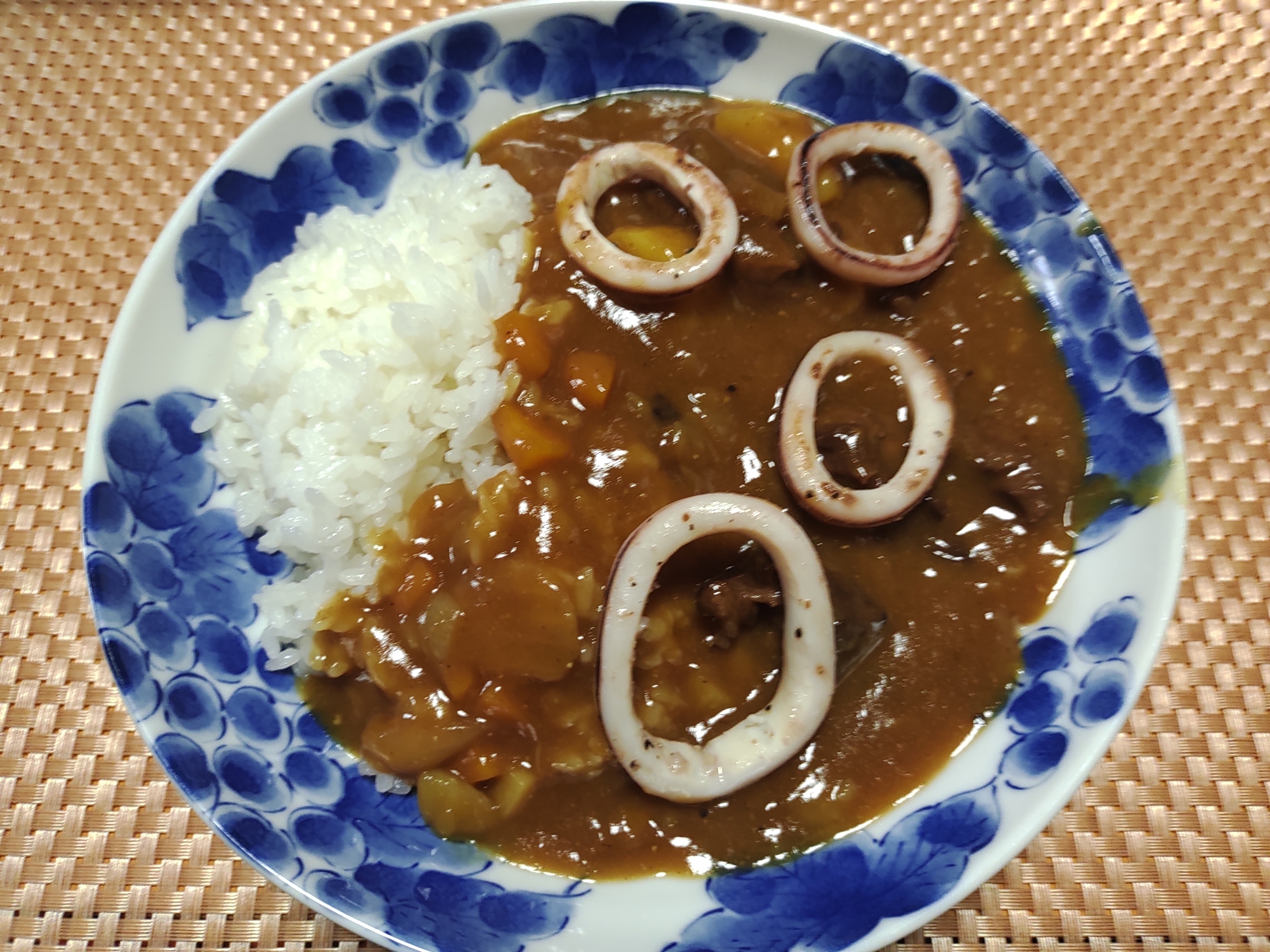 イカカレーライス