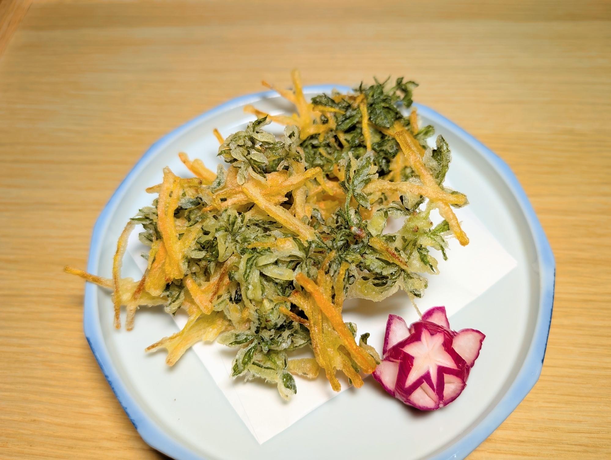 ウコギかき揚げ
