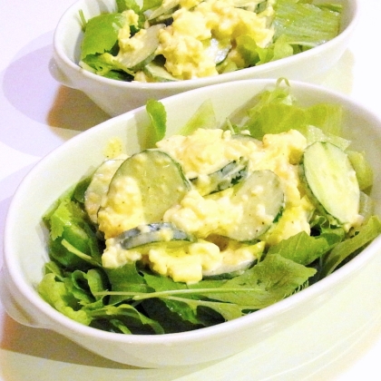 我が家の定番～卵サラダ