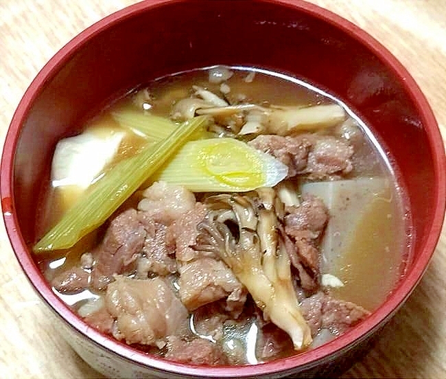 牛すじ肉と野菜＆豆腐の旨味たっぷり煮込み