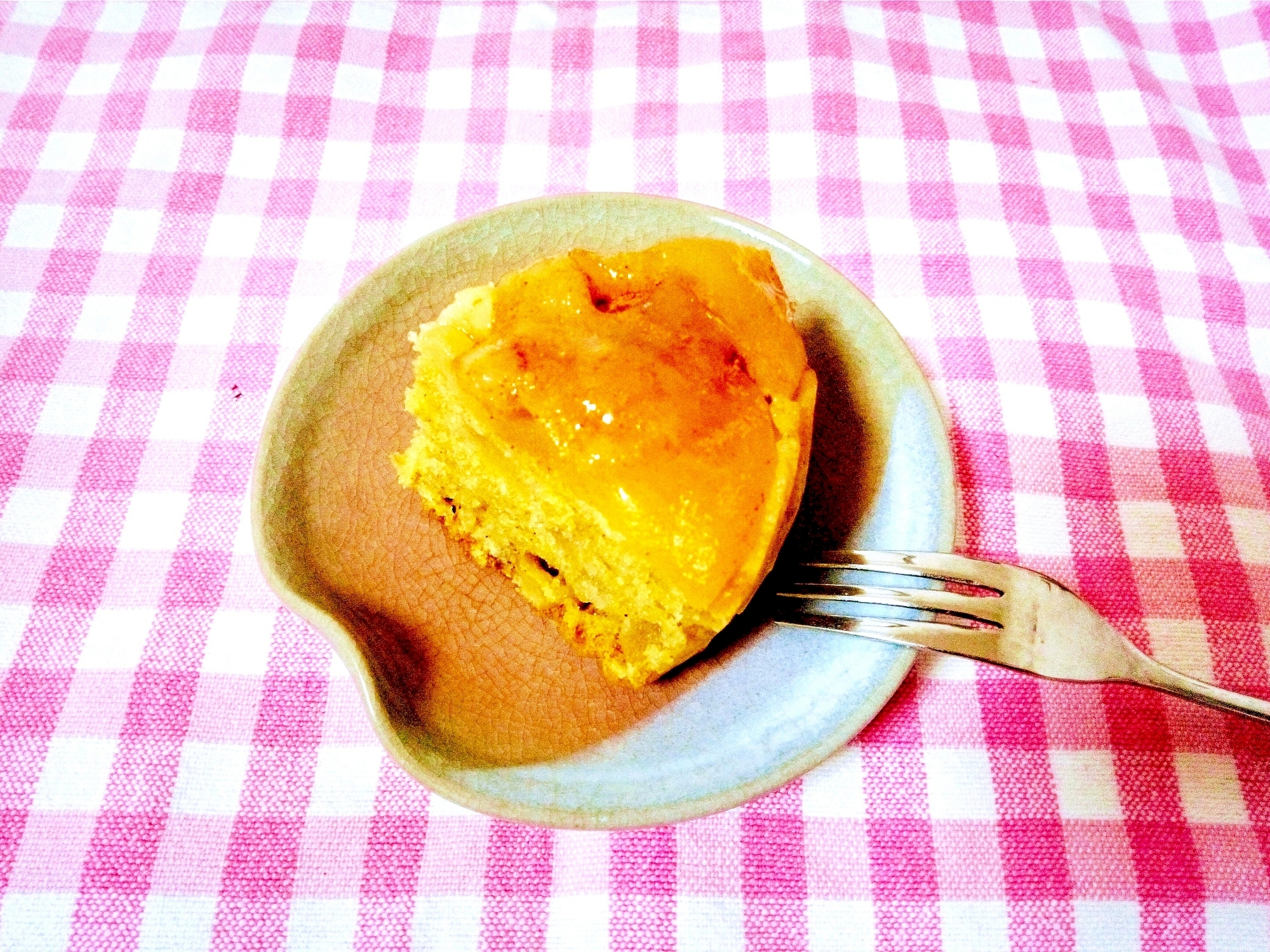 シナモン風味♪りんごと胡桃のタルトタタン