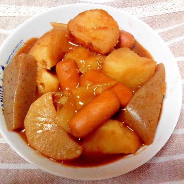 冷蔵庫のお片付け カレーおでん レシピ 作り方 By Neko6084 楽天レシピ 冷蔵庫のお片付け カレーおでん レシピ 作り方 By Neko6084 楽天レシピ