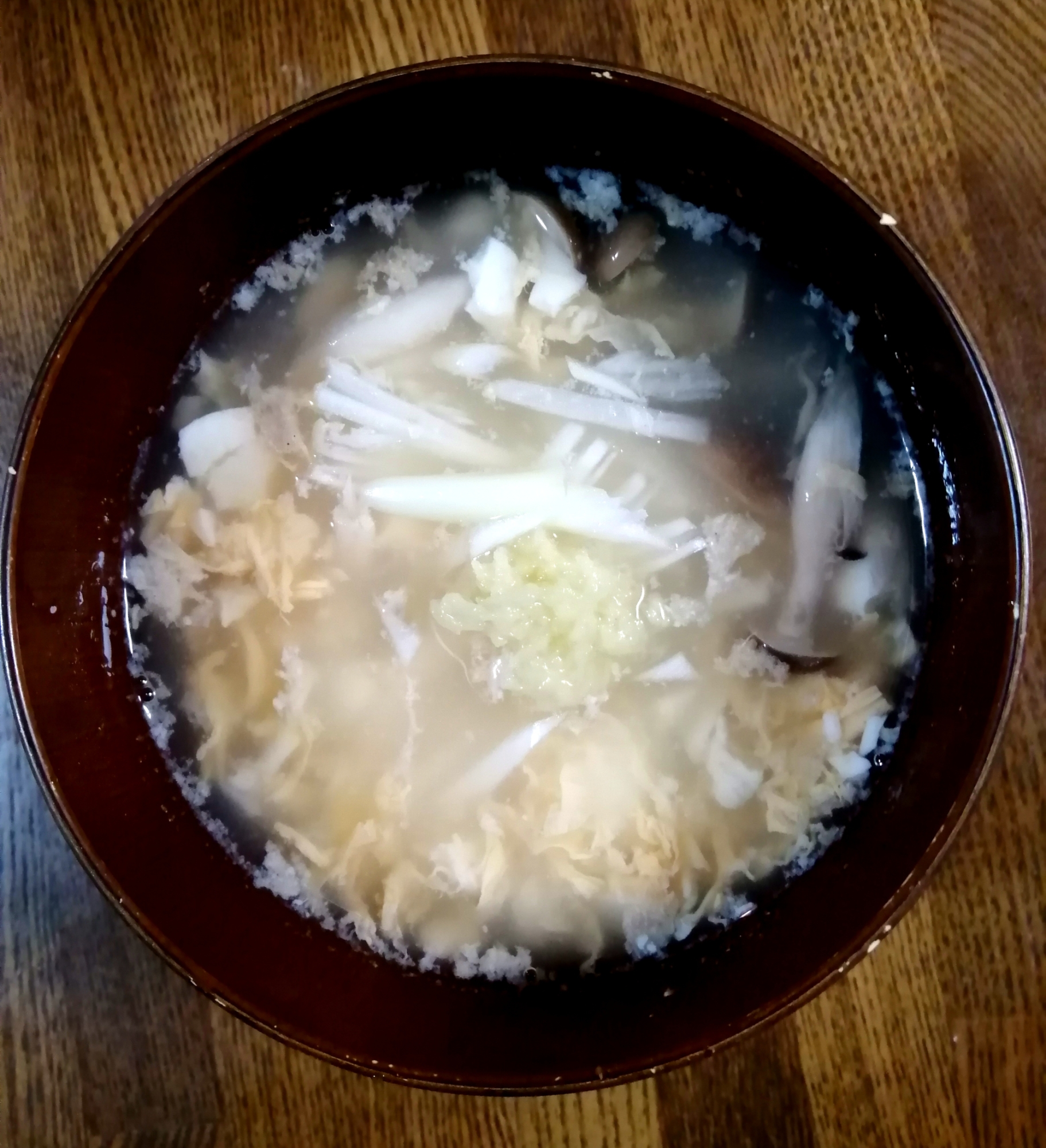 ネギと生姜の温活スープ