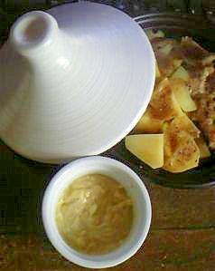 チキンとポテトのマヨネーズソース添 タジン鍋 レシピ 作り方 By Flep 楽天レシピ