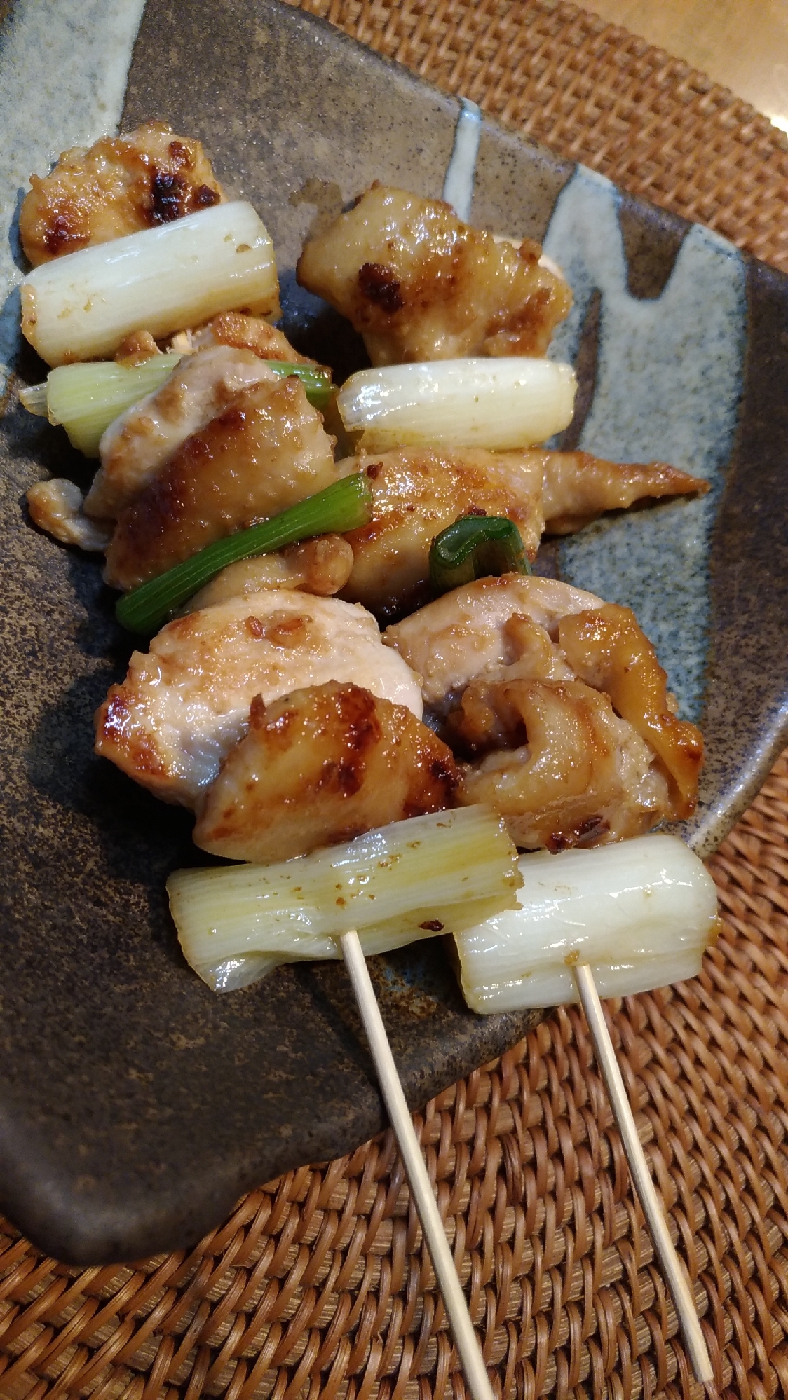 フライパンで☆酒粕味噌漬け焼き鳥