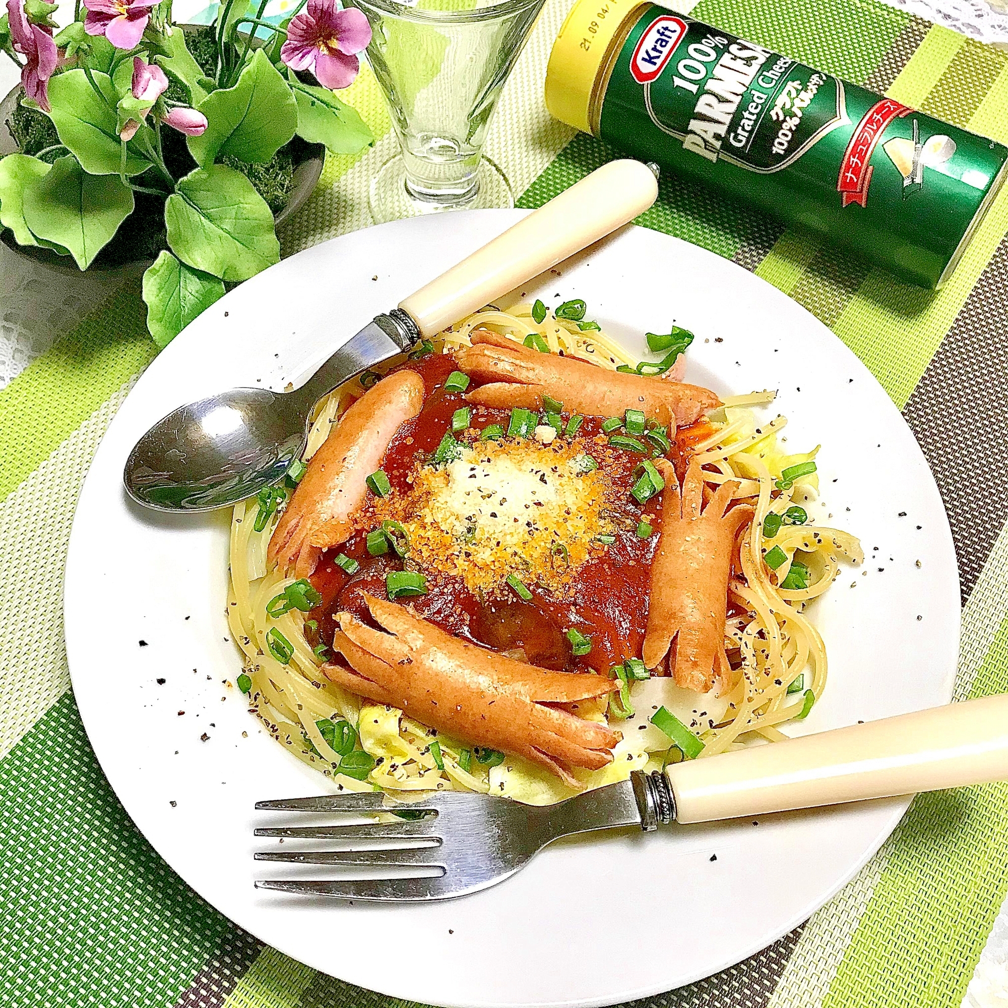 子供も喜ぶ トマトとツナの カニさんパスタ レシピ 作り方 By まめもにお 楽天レシピ 子供も喜ぶ トマトとツナの カニさんパスタ レシピ 作り方 By まめもにお 楽天レシピ