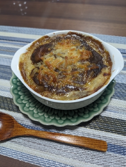 余ったカレーで★焼きカレー　ドリア風