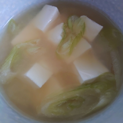 豆腐ネギ味噌汁