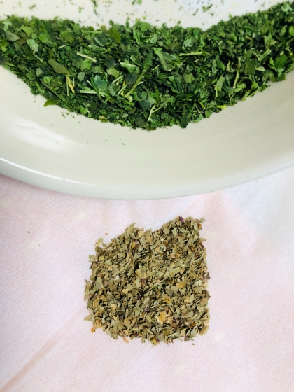 レンジで簡単 乾燥バジルの作り方 レシピ 作り方 By ヒマワリ 楽天レシピ