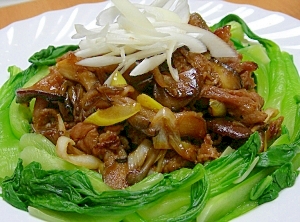 一皿で野菜もたっぷり♪豚肉のオイスターソース炒め