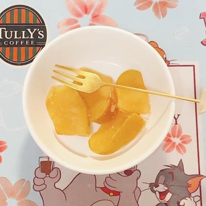 りんごと柚子の煮物