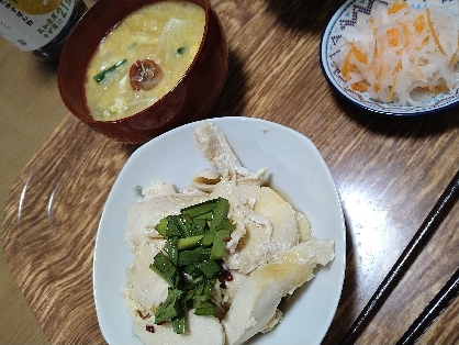 にらダレで食べる☆よだれ鶏