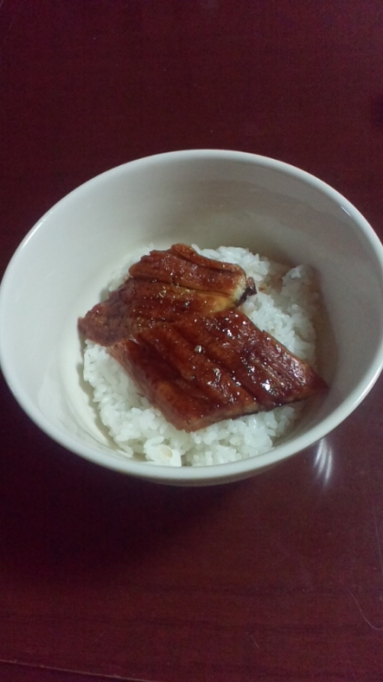 すし酢で鰻丼