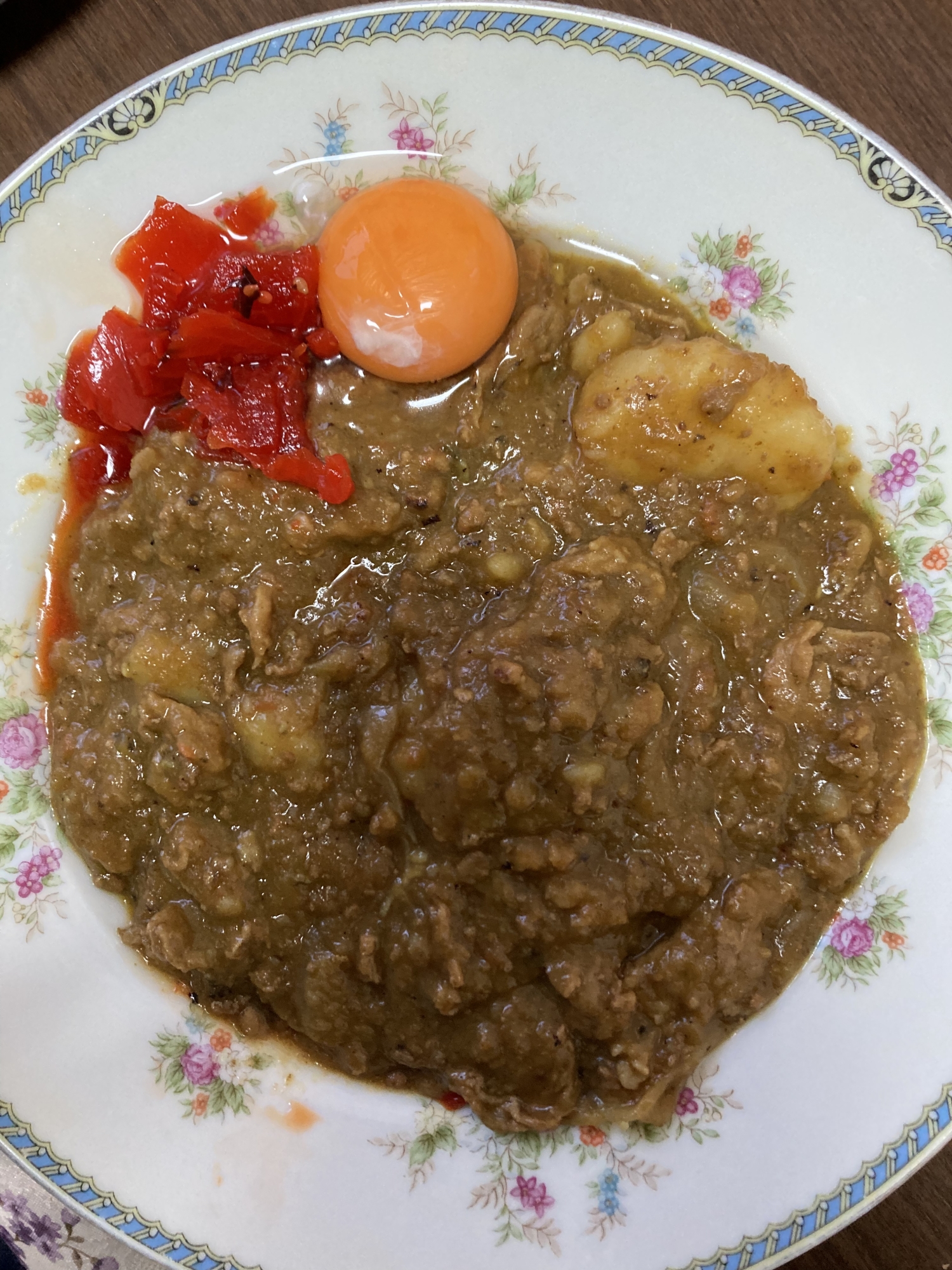 フルーツティー無水カレー