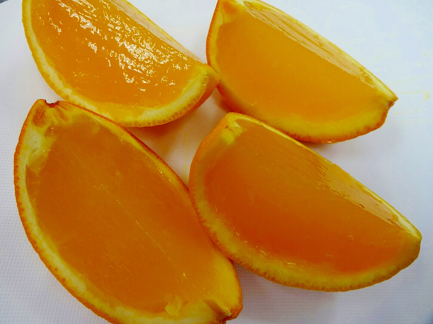 オレンジまるごとカップゼリー