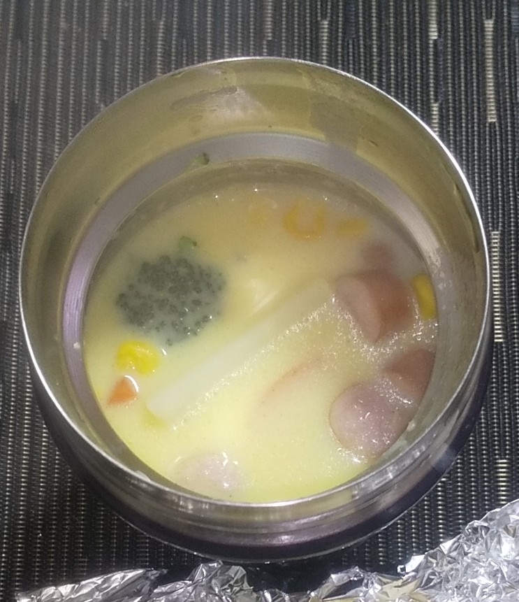 ごろごろコーンスープ カレー味