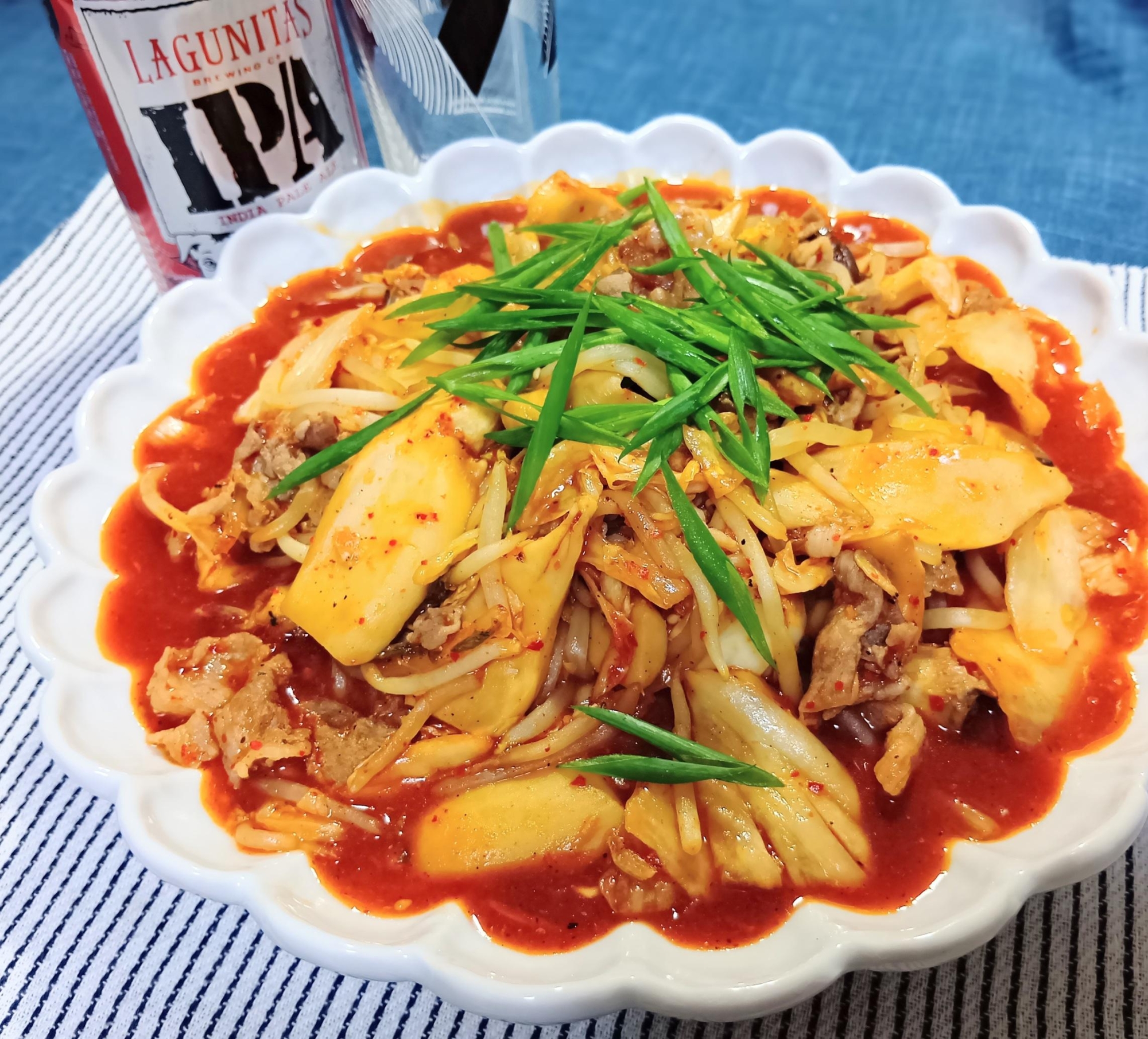 コチュジャンで旨味がUP！豚キムチ炒め