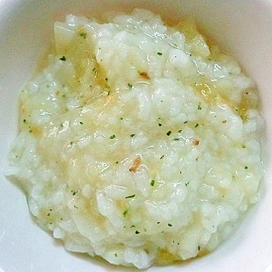 離乳食後期 鮭 じゃが 青菜入り和風あんかけお粥 レシピ 作り方 By J Mammy 楽天レシピ
