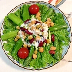 リーフレタス ミックスビーンズのサラダ レシピ 作り方 By 2727椿 楽天レシピ リーフレタス ミックスビーンズのサラダ レシピ 作り方 By 2727椿 楽天レシピ