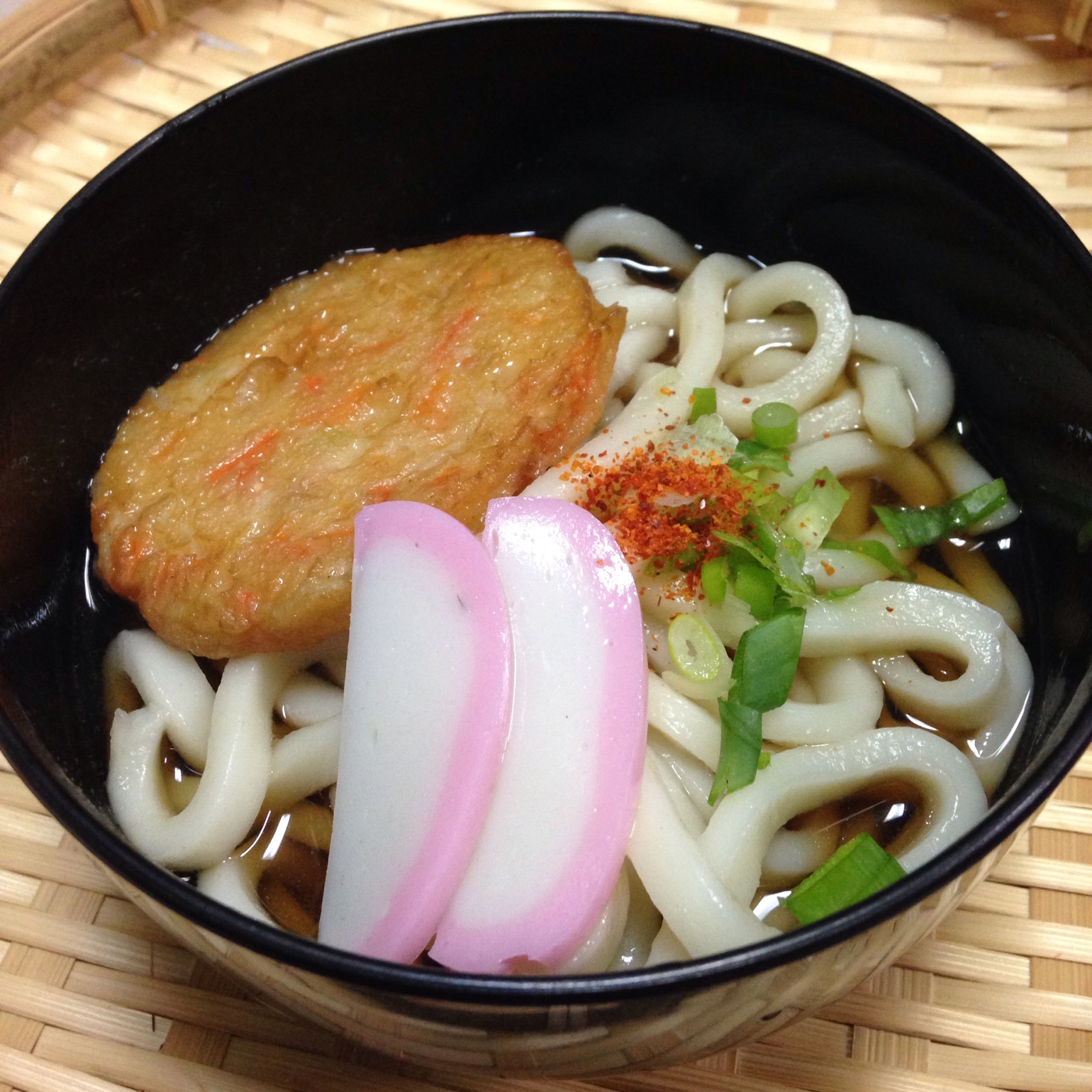 さつま揚げうどん♪