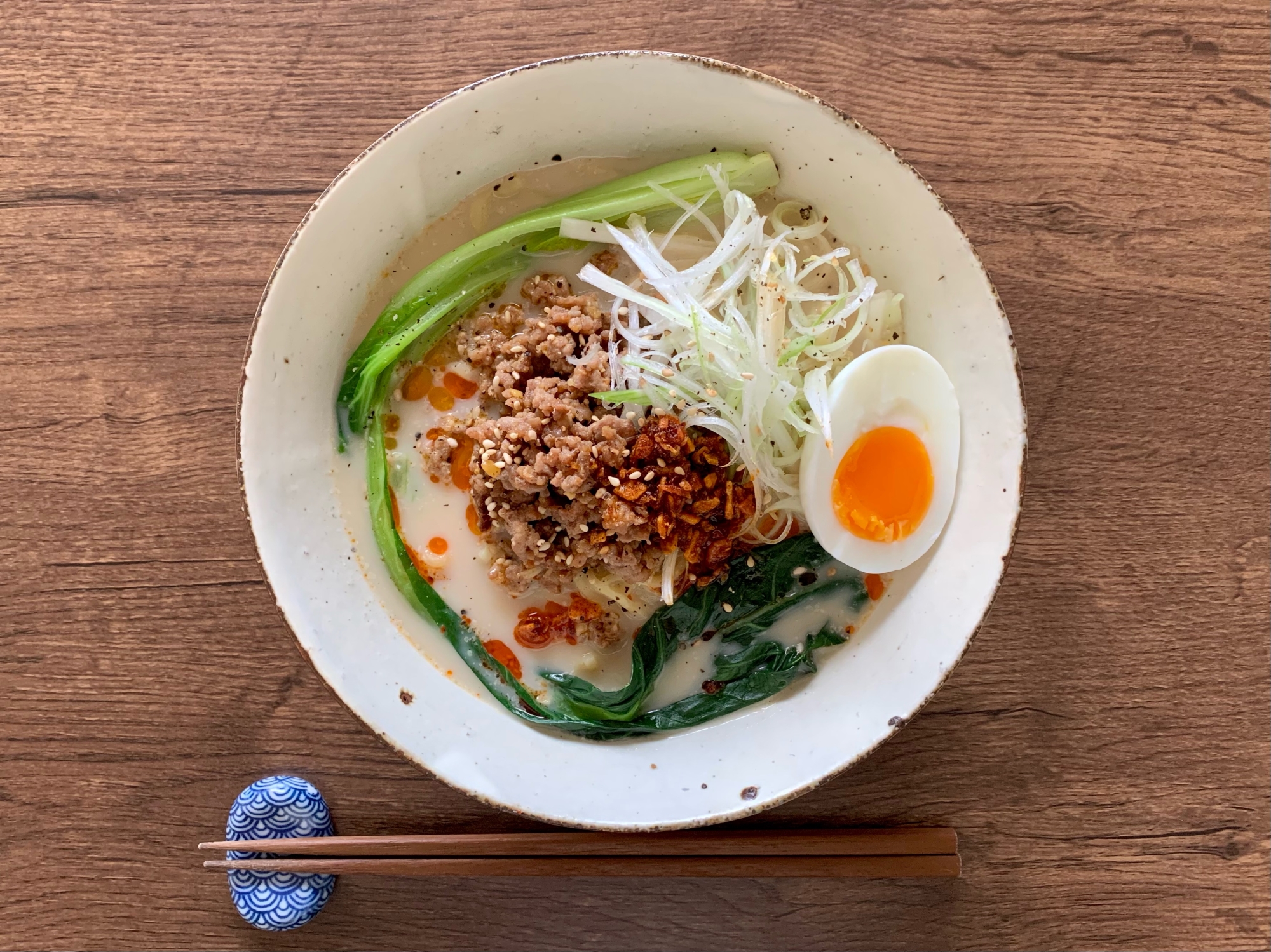 おうちで簡単！罪悪感なしの豆乳坦々麺