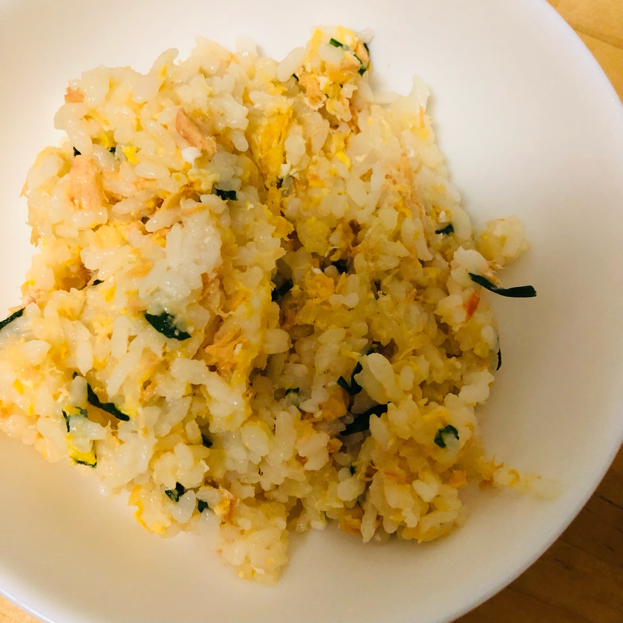 鮭とたまごのチャーハン