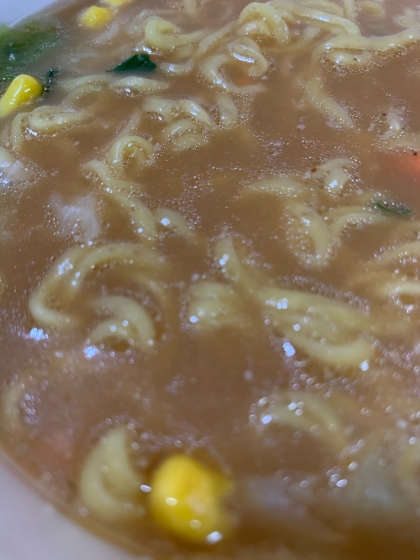 食べるラー油で味噌ラーメン