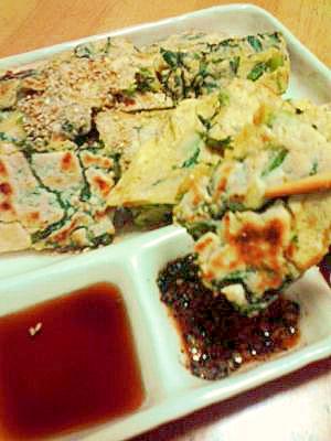 春菊のお好み焼き