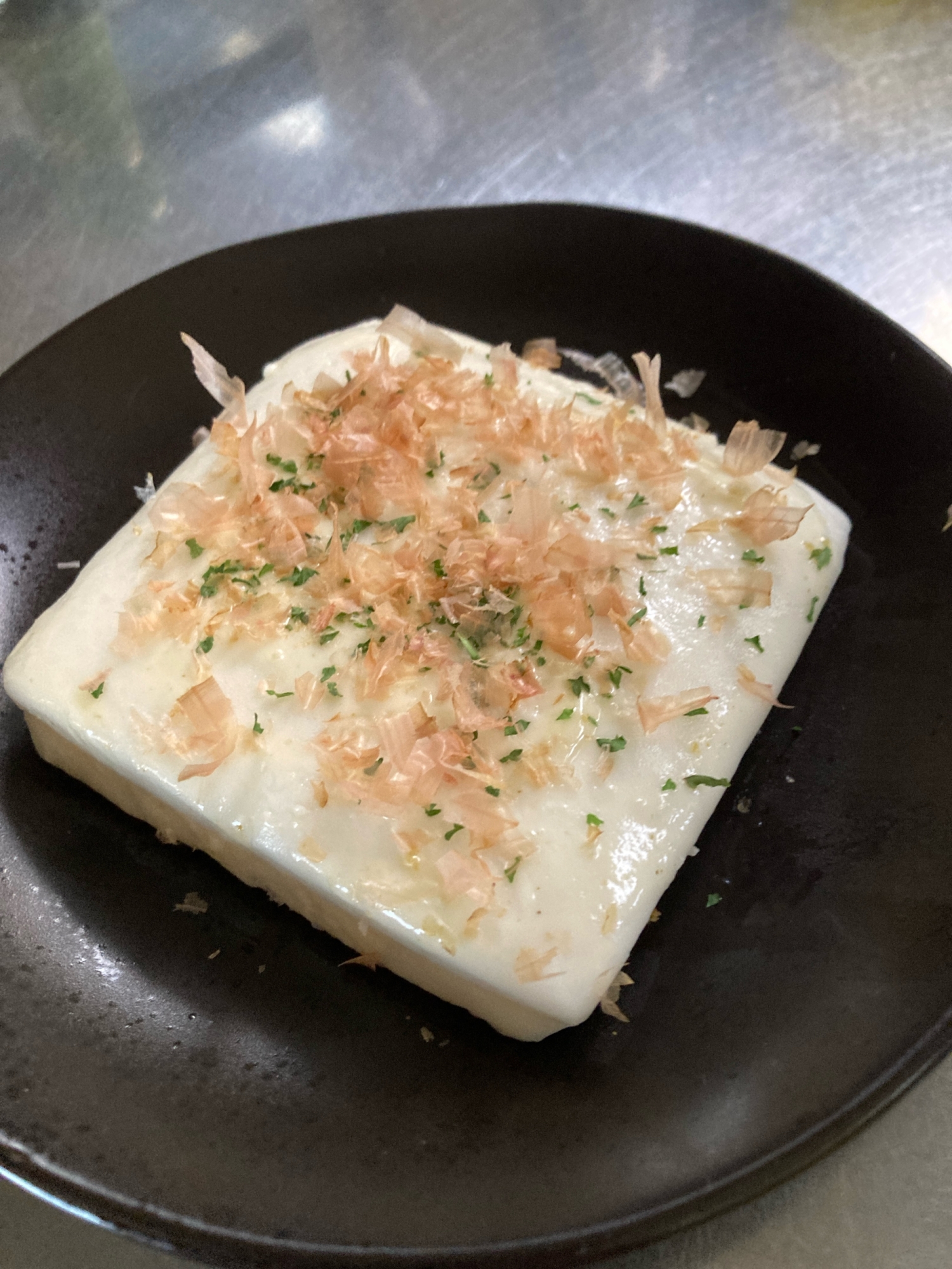 はんぺんのマヨネーズ柚子胡椒焼き