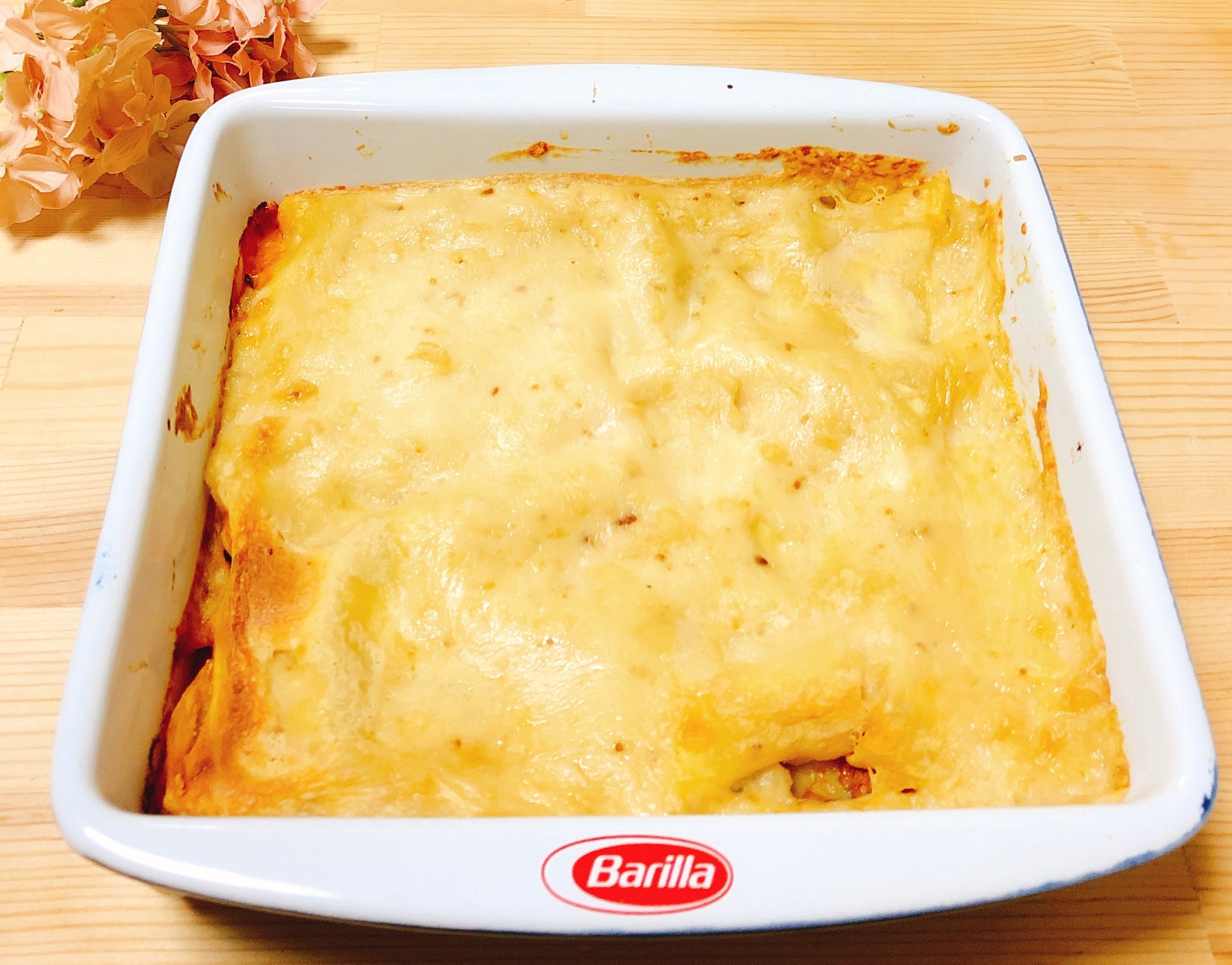 チーズの風味のポテト&ラザニア