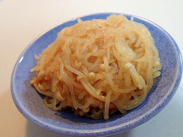 糸蒟蒻とえのき茸の醤油麹煮