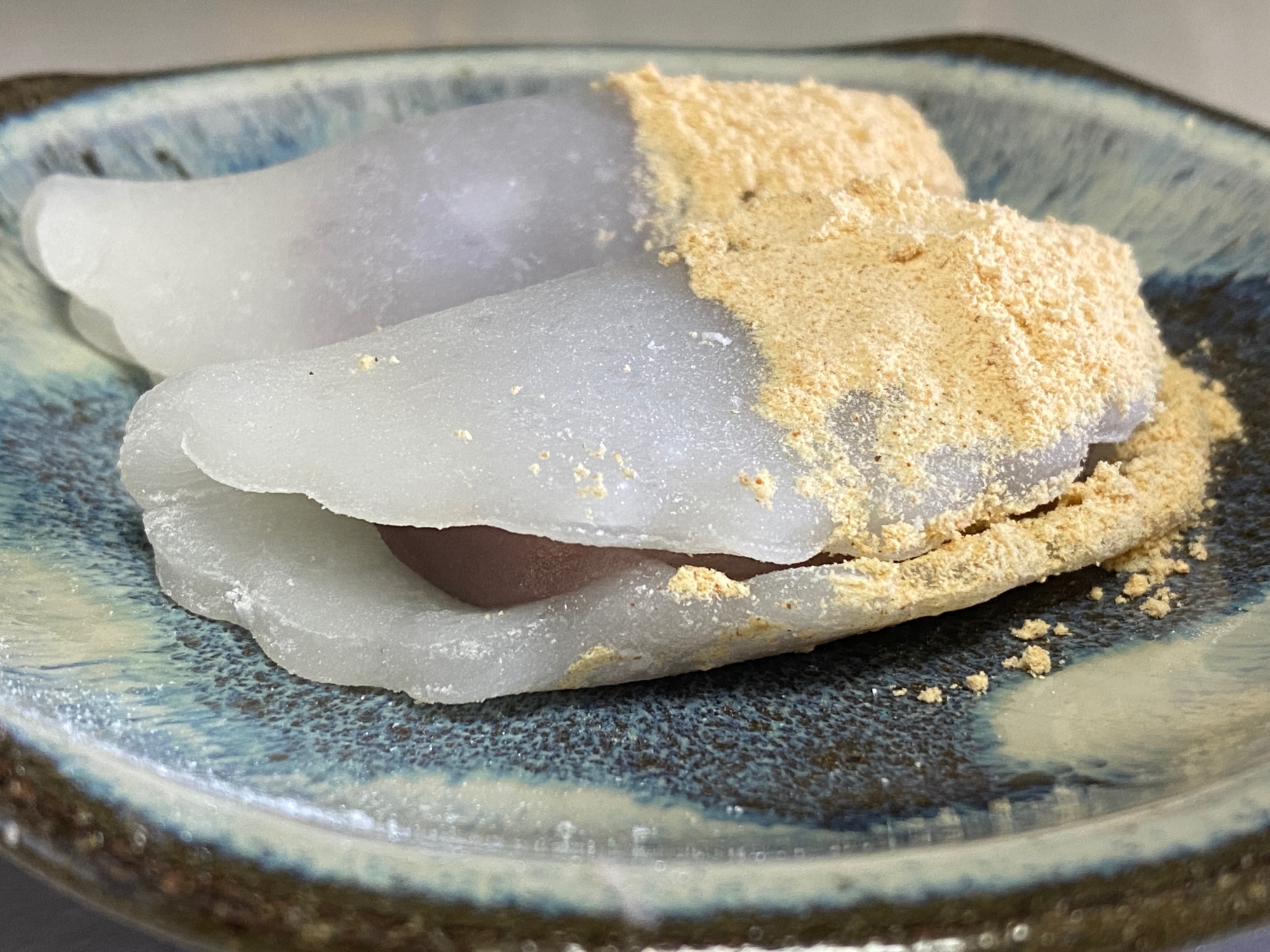 もっちりおいしい、きな粉外郎