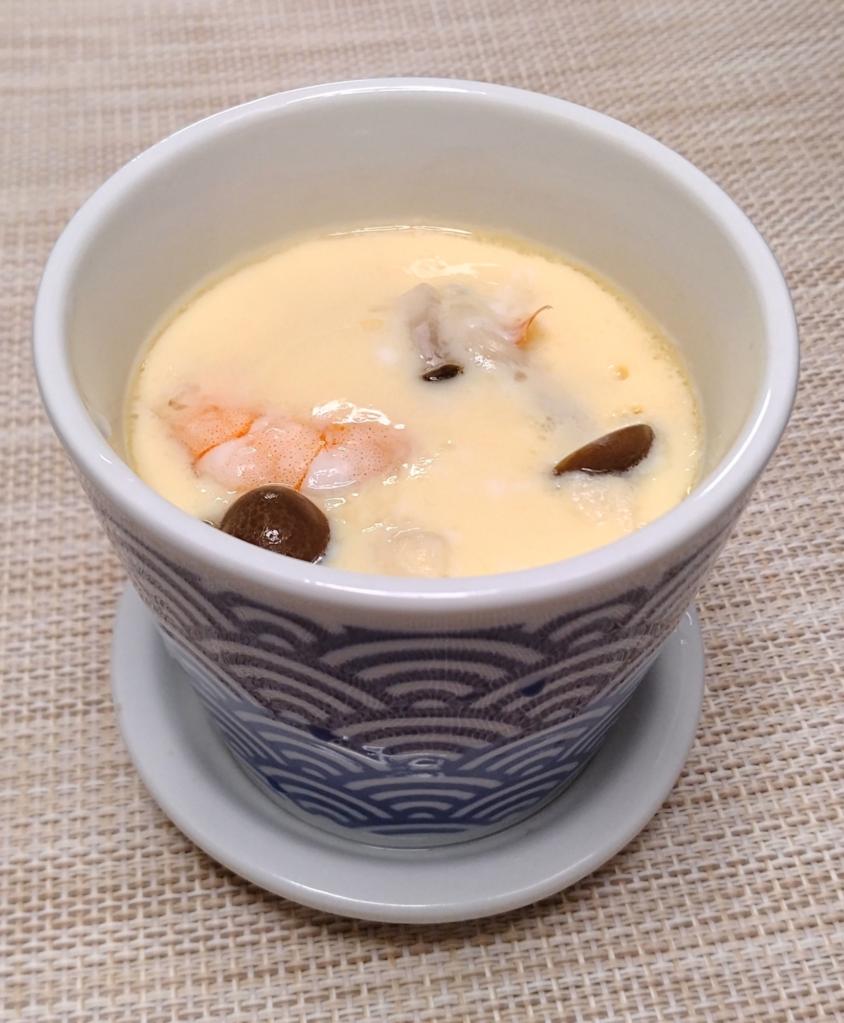 鍋で作る茶碗蒸し！