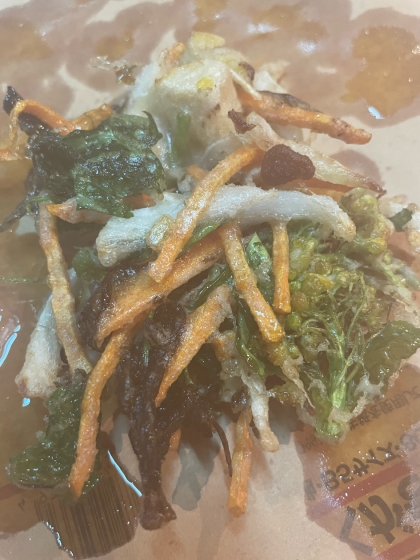 新玉ねぎ　カリカリとろーんかき揚げ