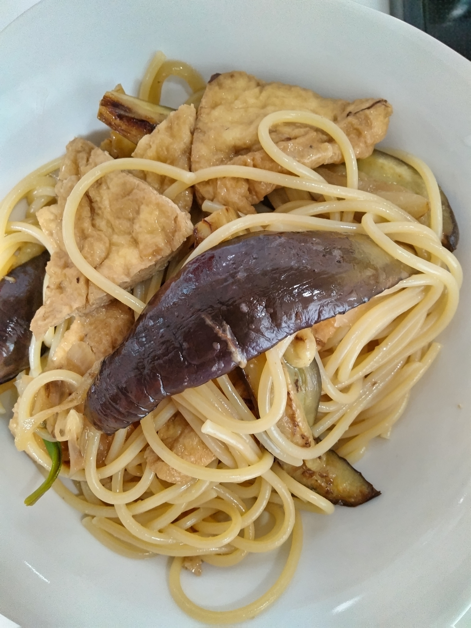 すき焼きパスタ