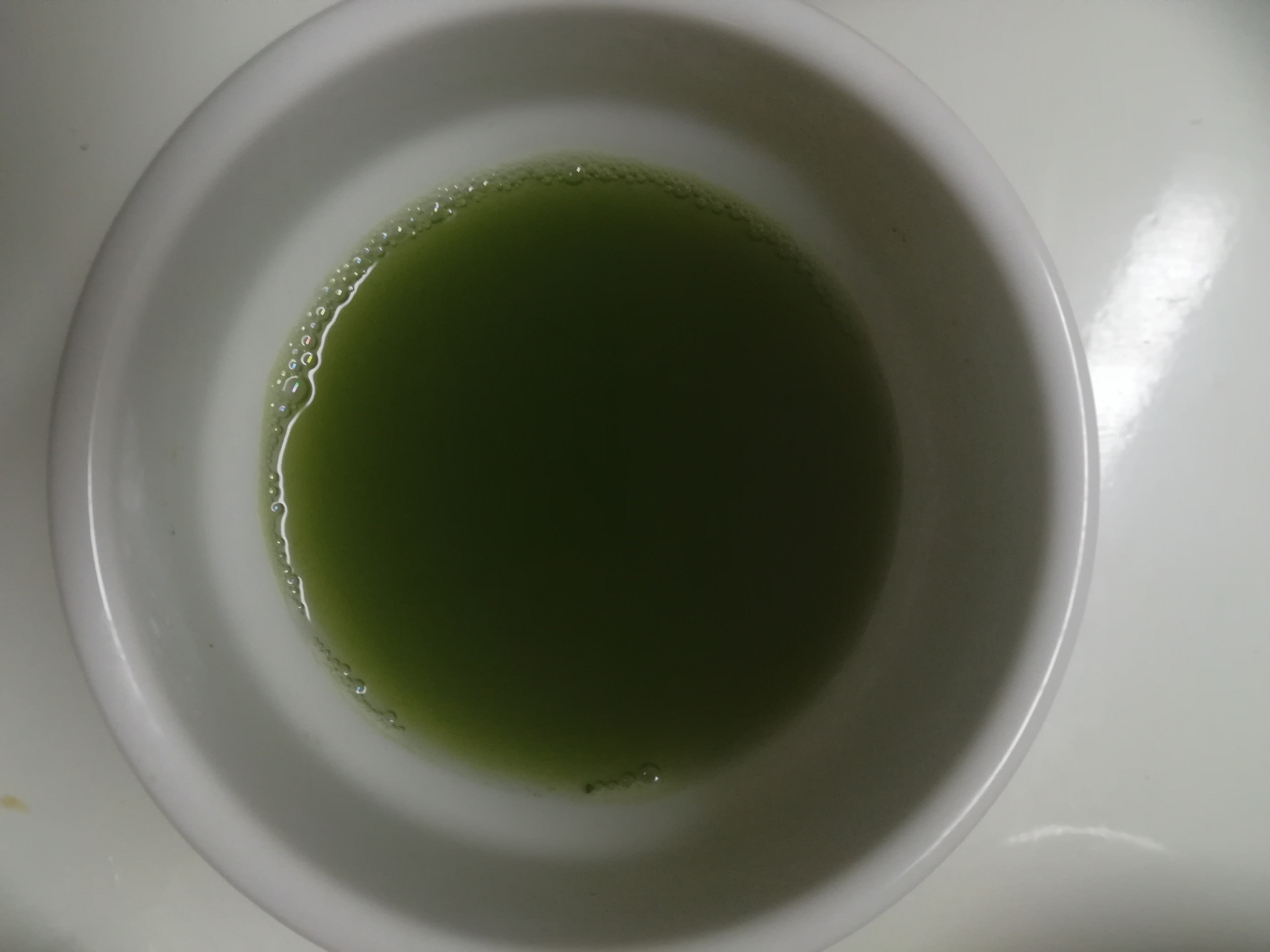 ホットレモン抹茶