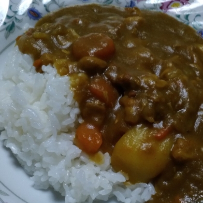 電気圧力鍋で簡単♡じゃがいもゴロゴロカレー