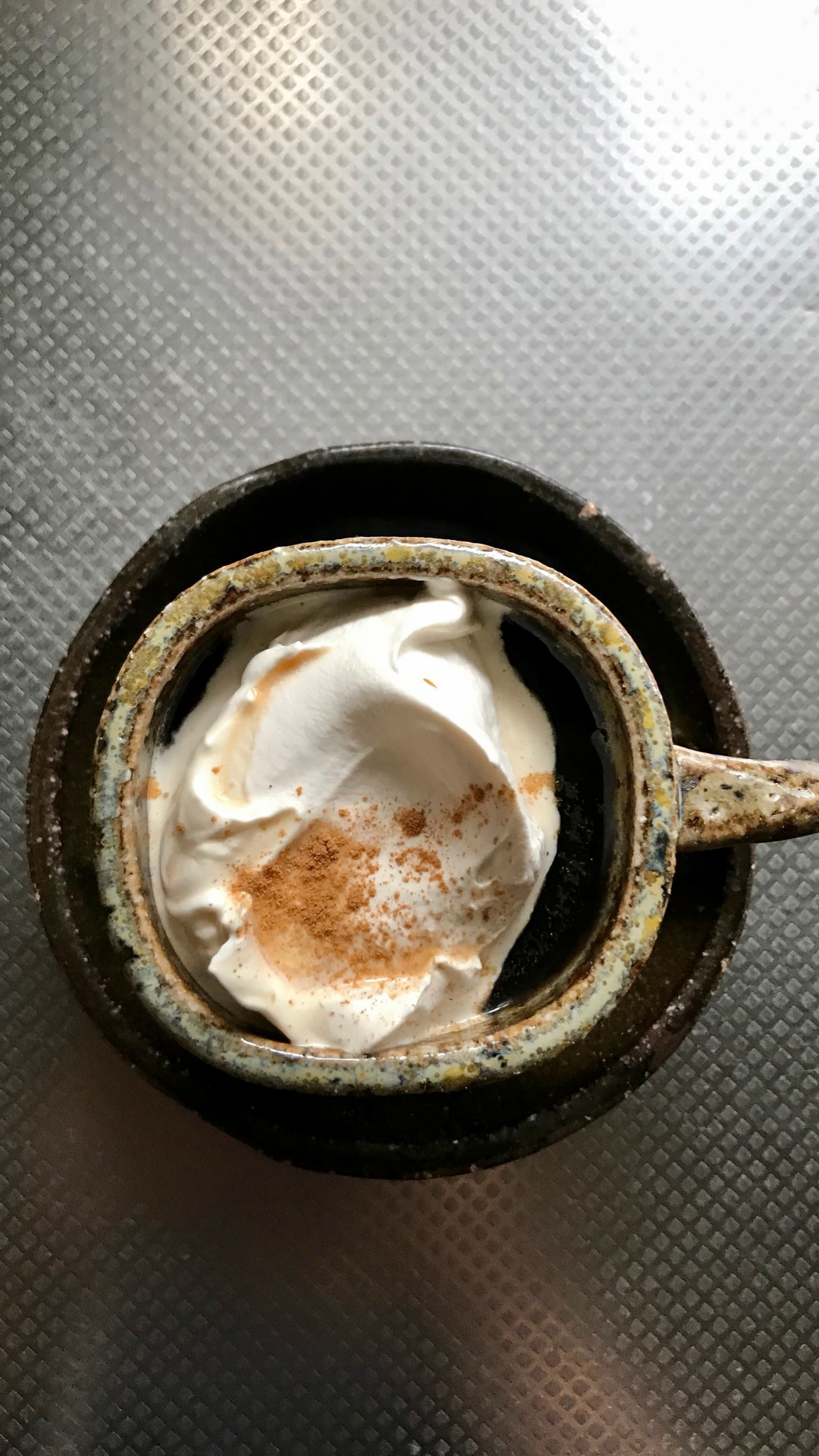シナモン香るコーヒーホイップのせコーヒー